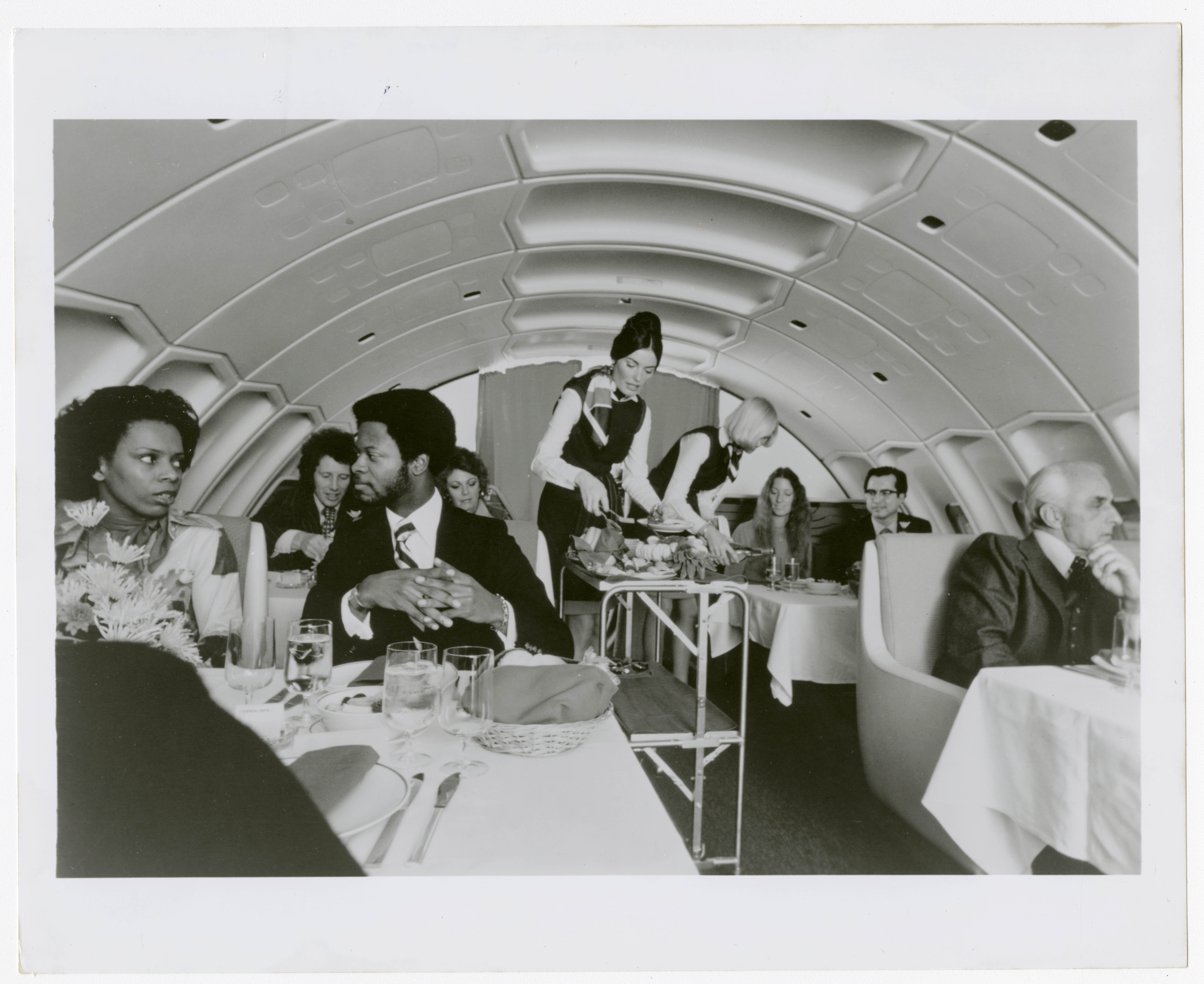 Vliegen in de jaren '60 was een feestje