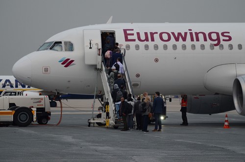 Staking bij Eurowings