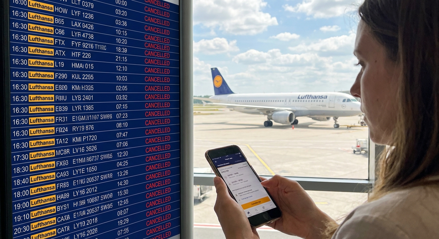 Lufthansa schrapt 20.000 vluchten