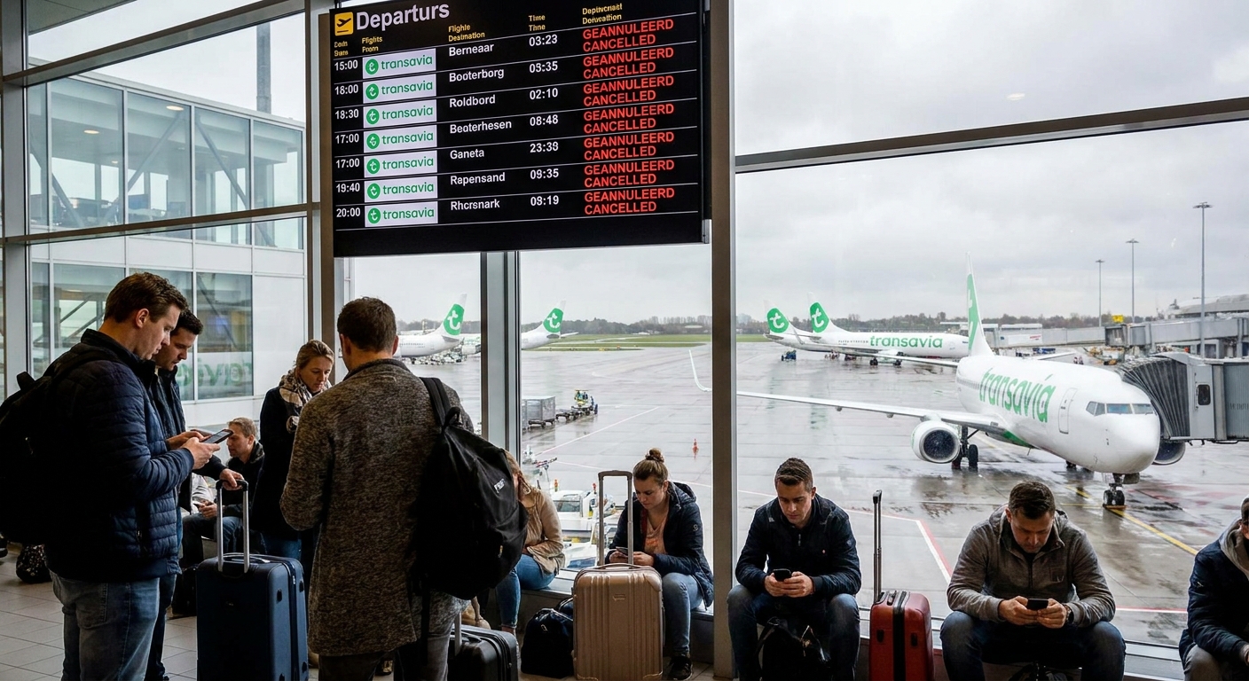 Transavia schrapt vluchten door dure brandstof
