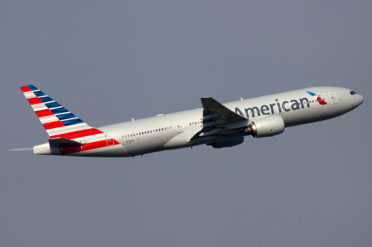 Paard opvallende passagier American Airlines